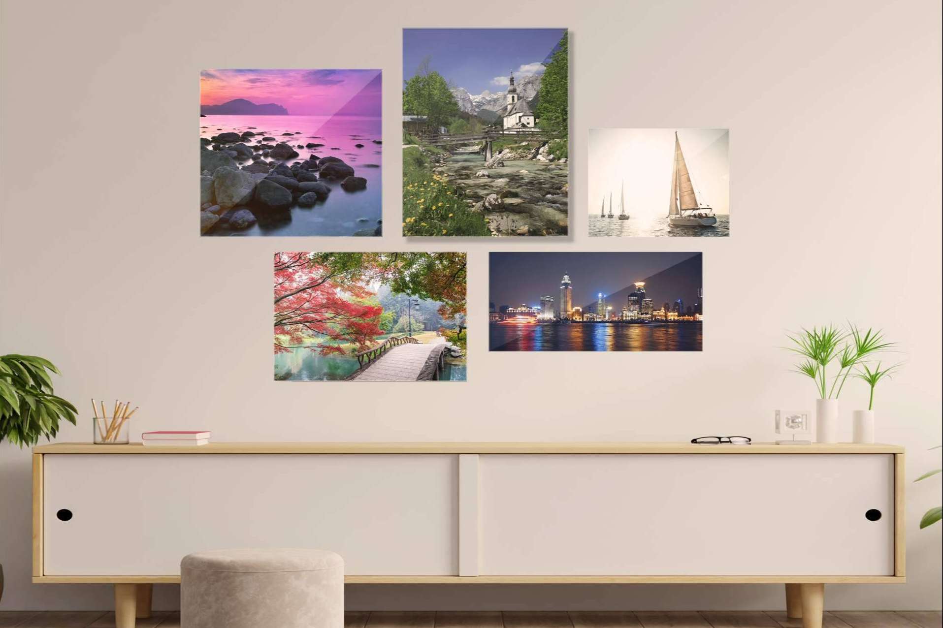 Dar vida y profundidad a la decoración gracias a las fotos en metacrilato de Imprimarte
