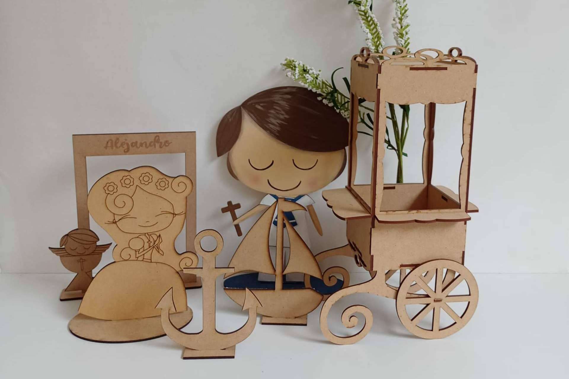 Los productos de decoración para comunión disponibles en Parafernalias