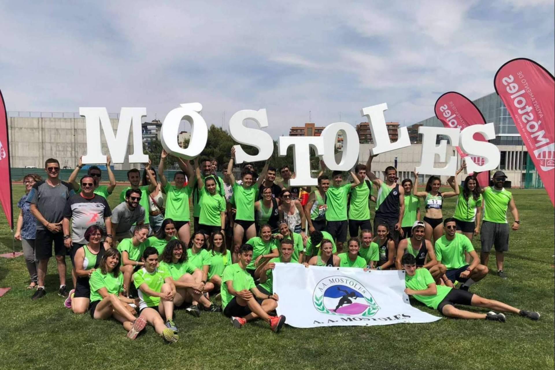 La Asociación Atlética de Móstoles, patrocinada por Witizz