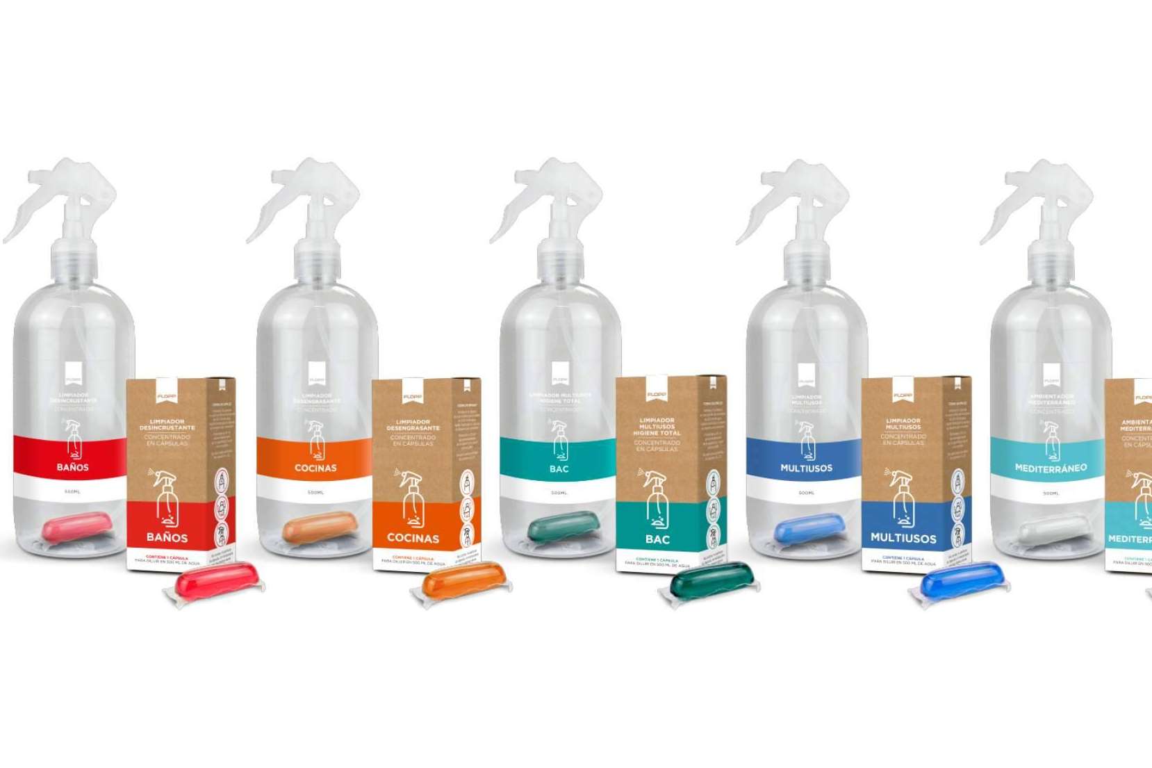 La marca FLOPP ha sido premiada por desarrollar productos de limpieza ecológicos
