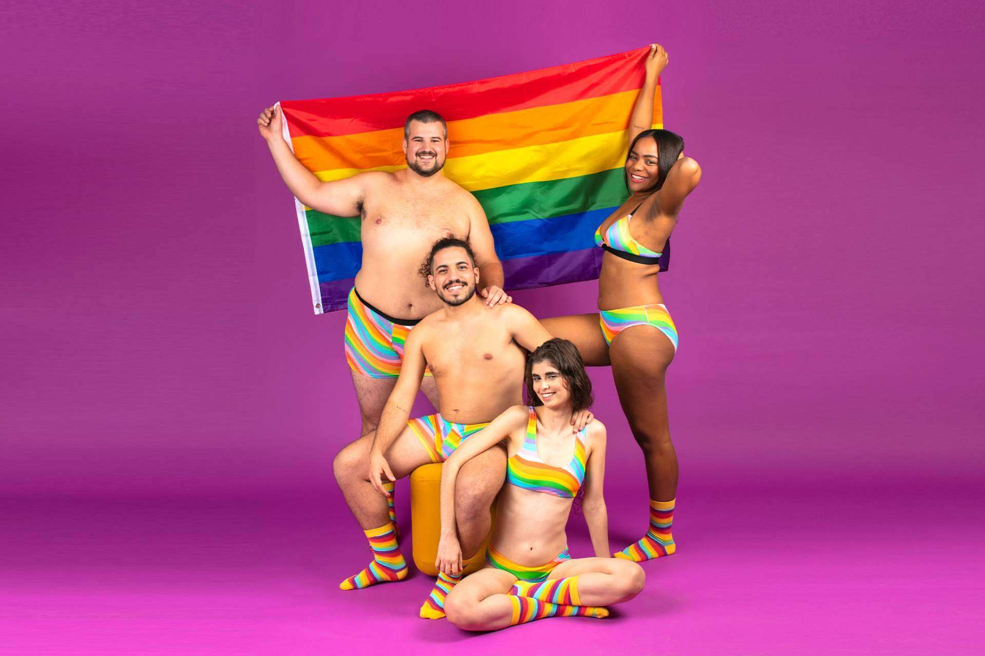 La ropa interior para el día del orgullo gay de Dabooty Ecowear