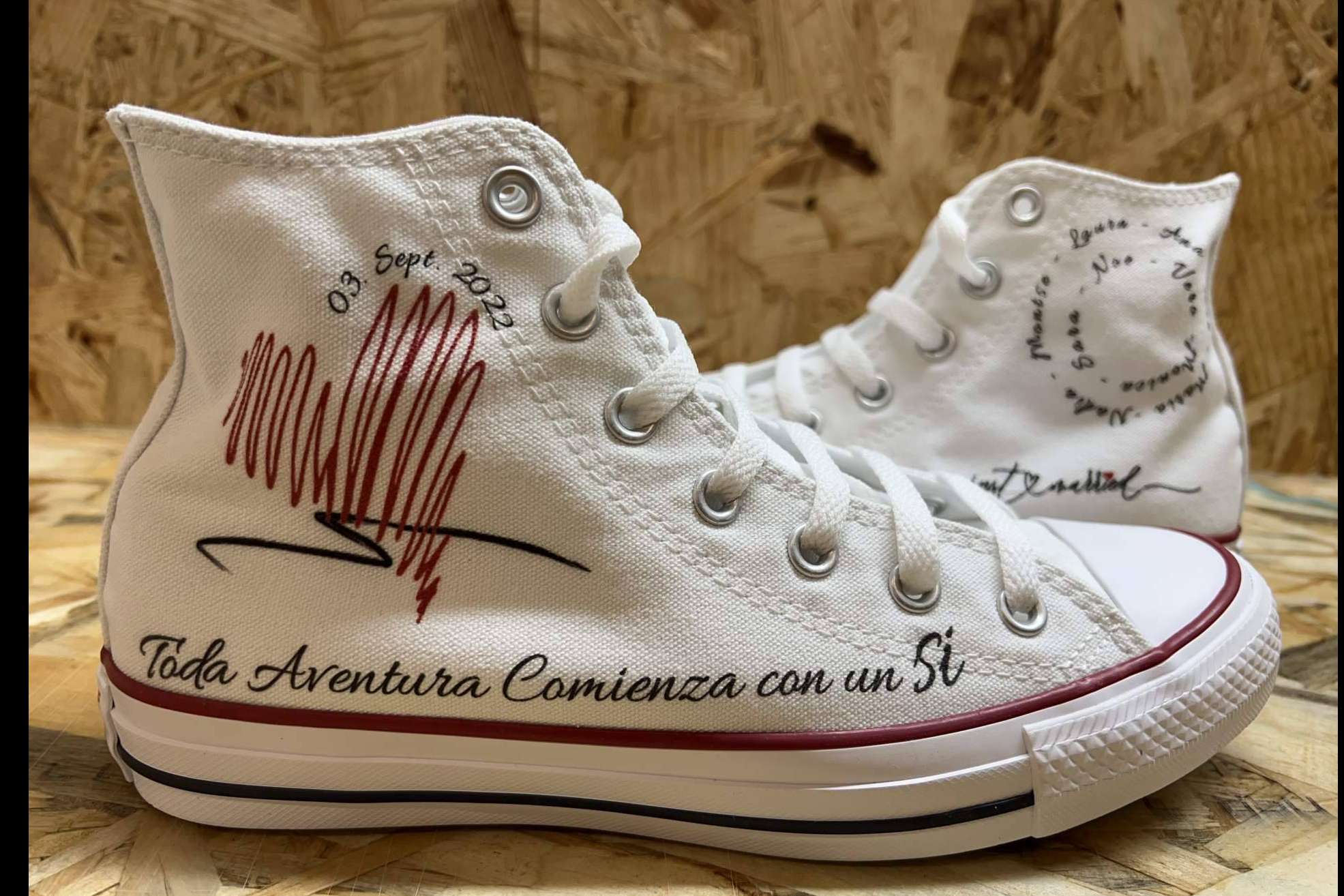 AMM Aerografía y sus zapatillas personalizadas