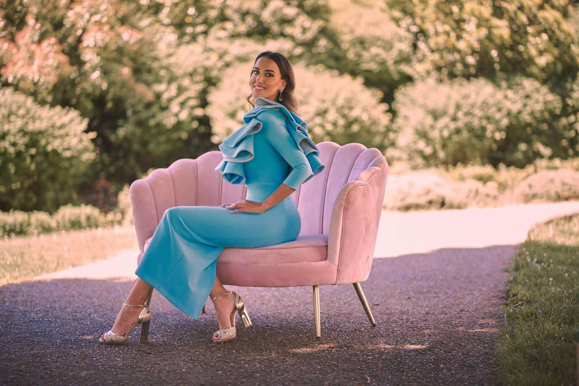 Conseguir el vestido de fiesta perfecto es posible gracias al atelier de la diseñadora Silvia Fernández