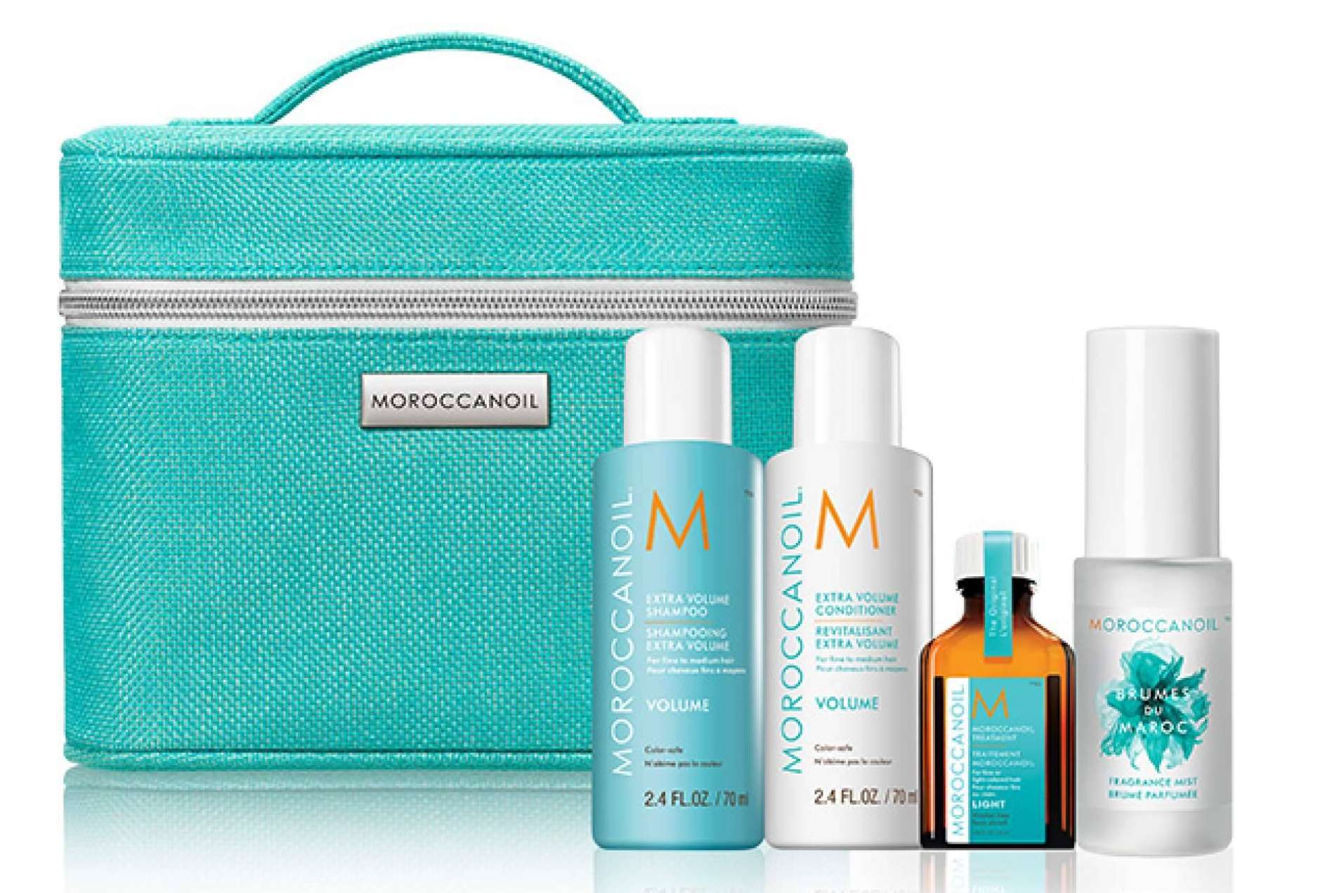 Nuevos neceseres de viaje de Moroccanoil, ya disponibles online en Llarcó