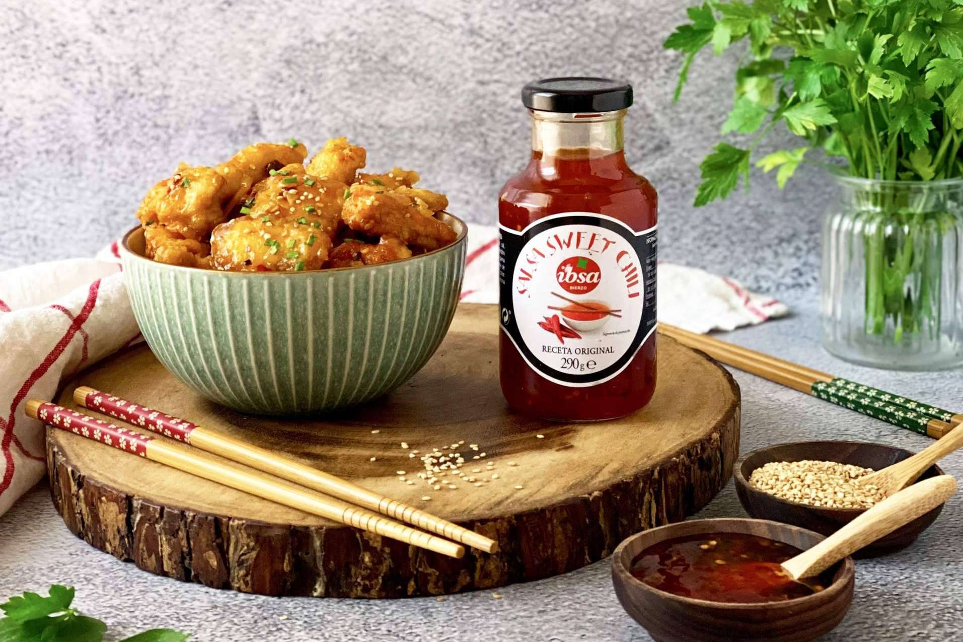 IBSA y sus salsas asiáticas para cocinar distintas recetas