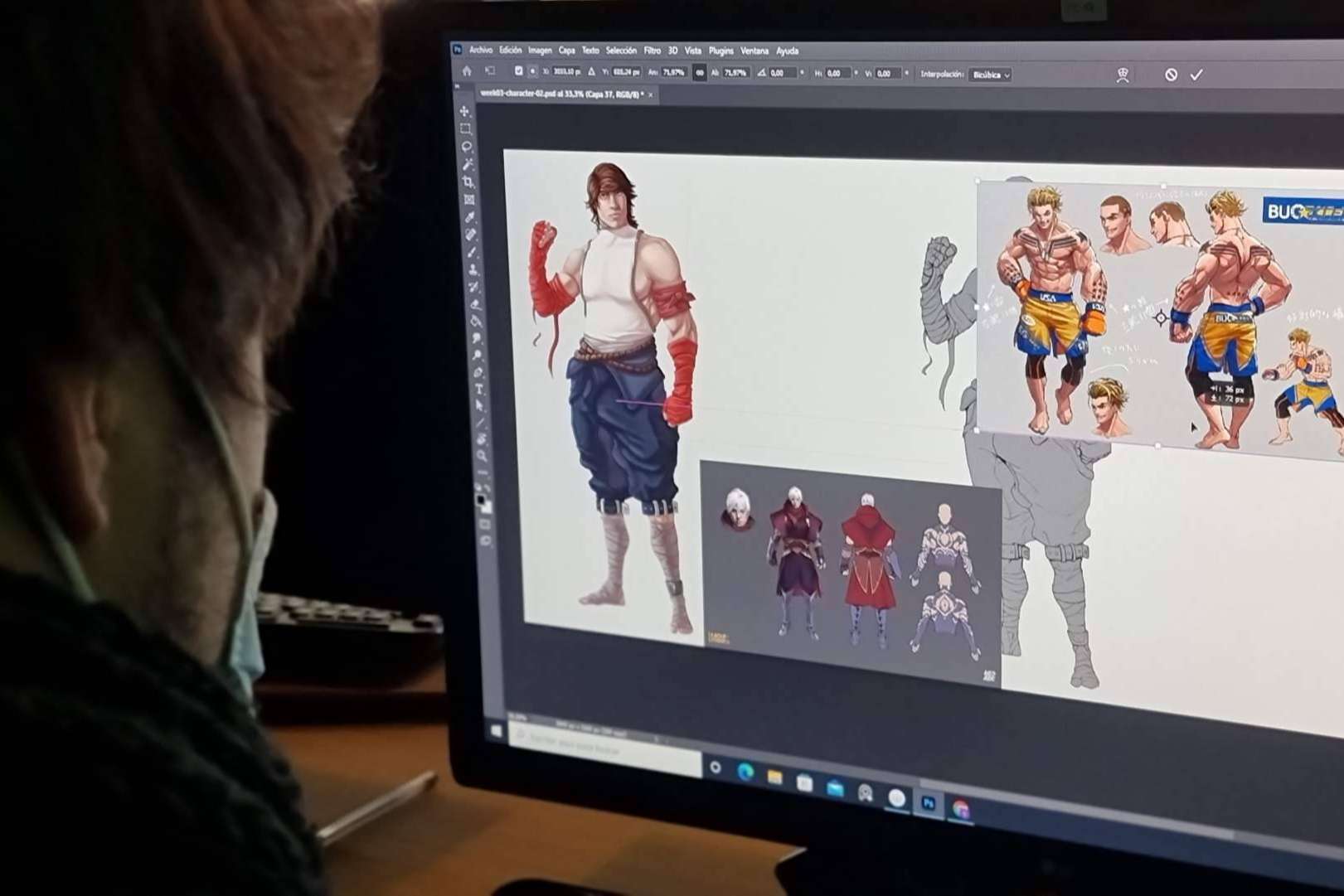 Es posible estudiar formación en ilustración en la escuela Universal Arts School