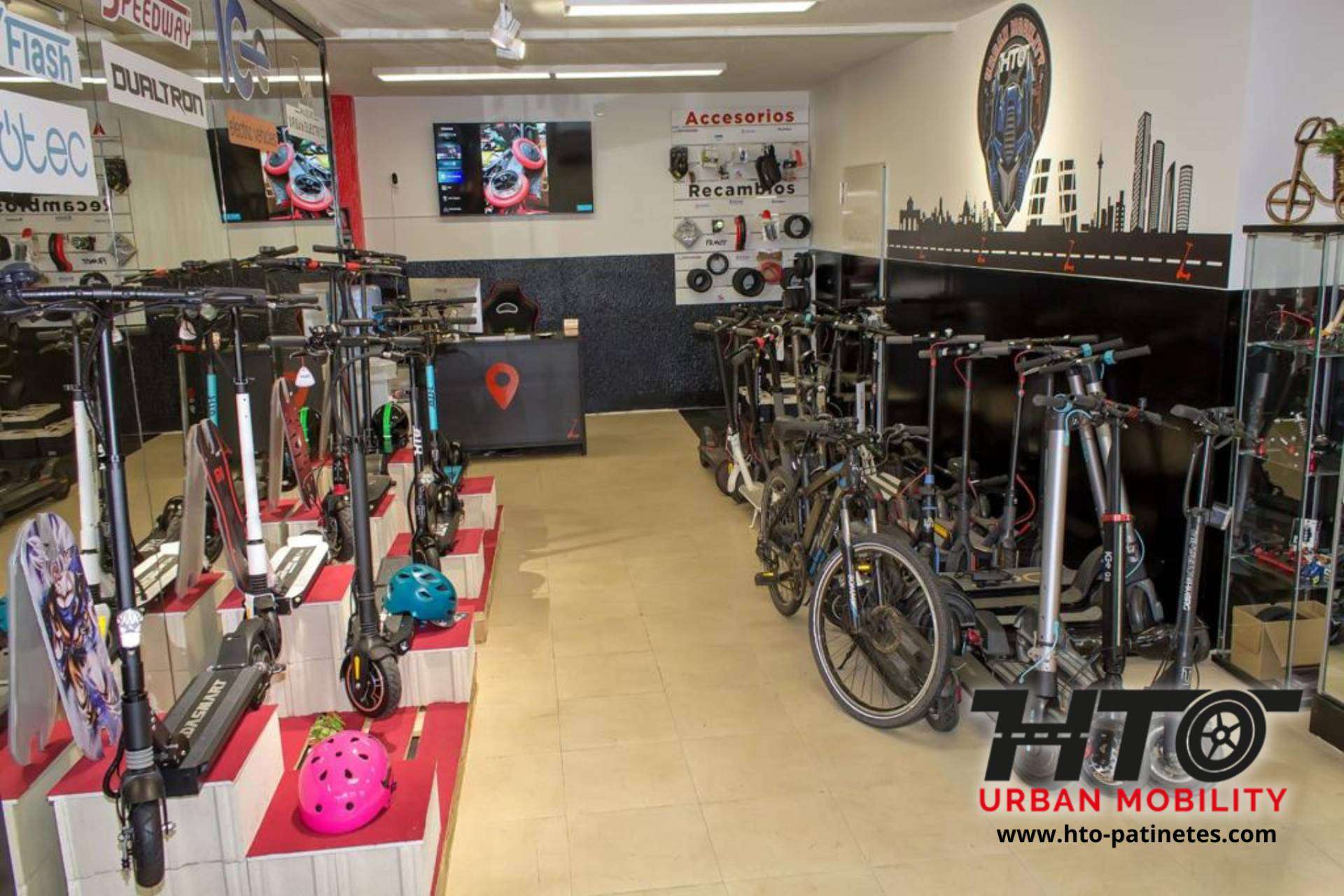 HTO Urban Mobility se encarga de la reparación de patinetes eléctricos