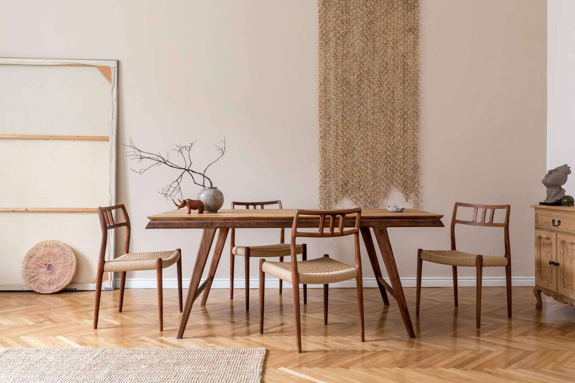 Muebles de roble para la decoración de interiores, con Maderas Gámez