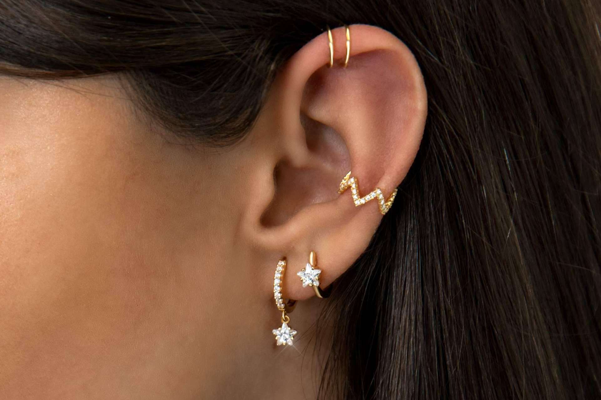 Pendientes de aro en tendencia, en la colección de Le Petite Marie