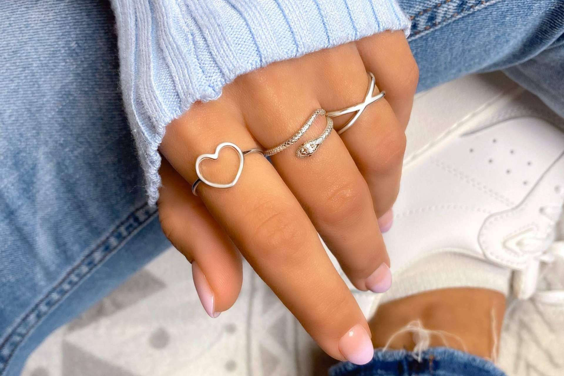 Amplia variedad de anillos de plata de gran calidad, disponibles en Le Petit Marie