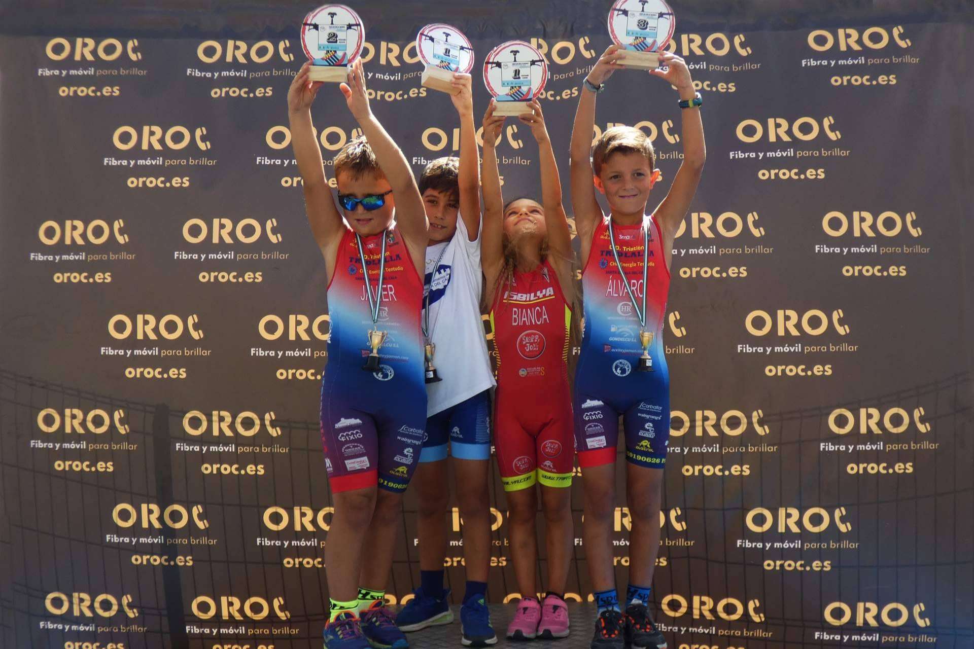 OROC, patrocinador del V Duatlón Cros de Menores Santa Olalla del Cala que inaugura la IV Copa de Andalucía de Duatlón Cros de Menores