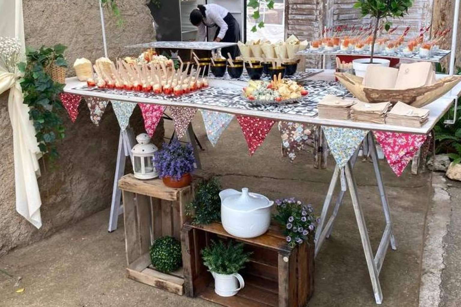 Catering a base de 'Estaciones', con el servicio de Just Royal BCN