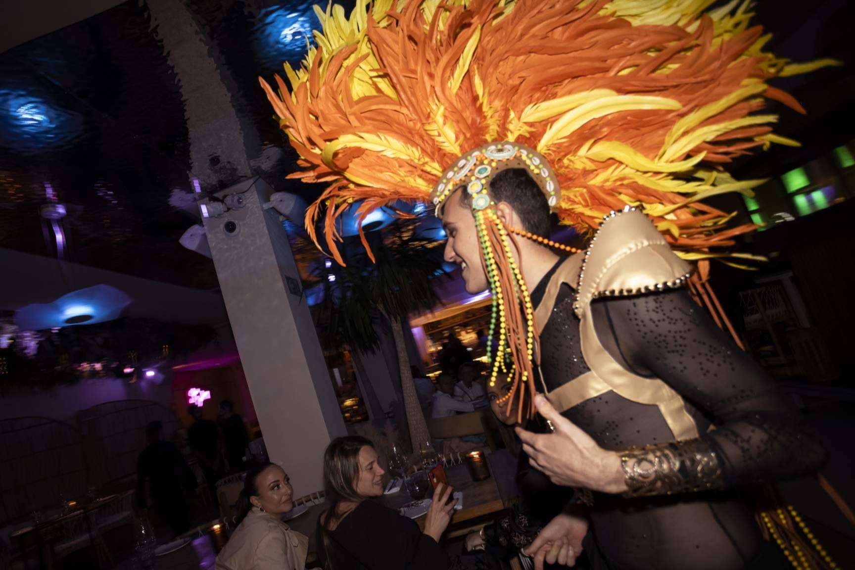 Sabbia by Gabbeach, un restaurante con espectáculo en Valencia