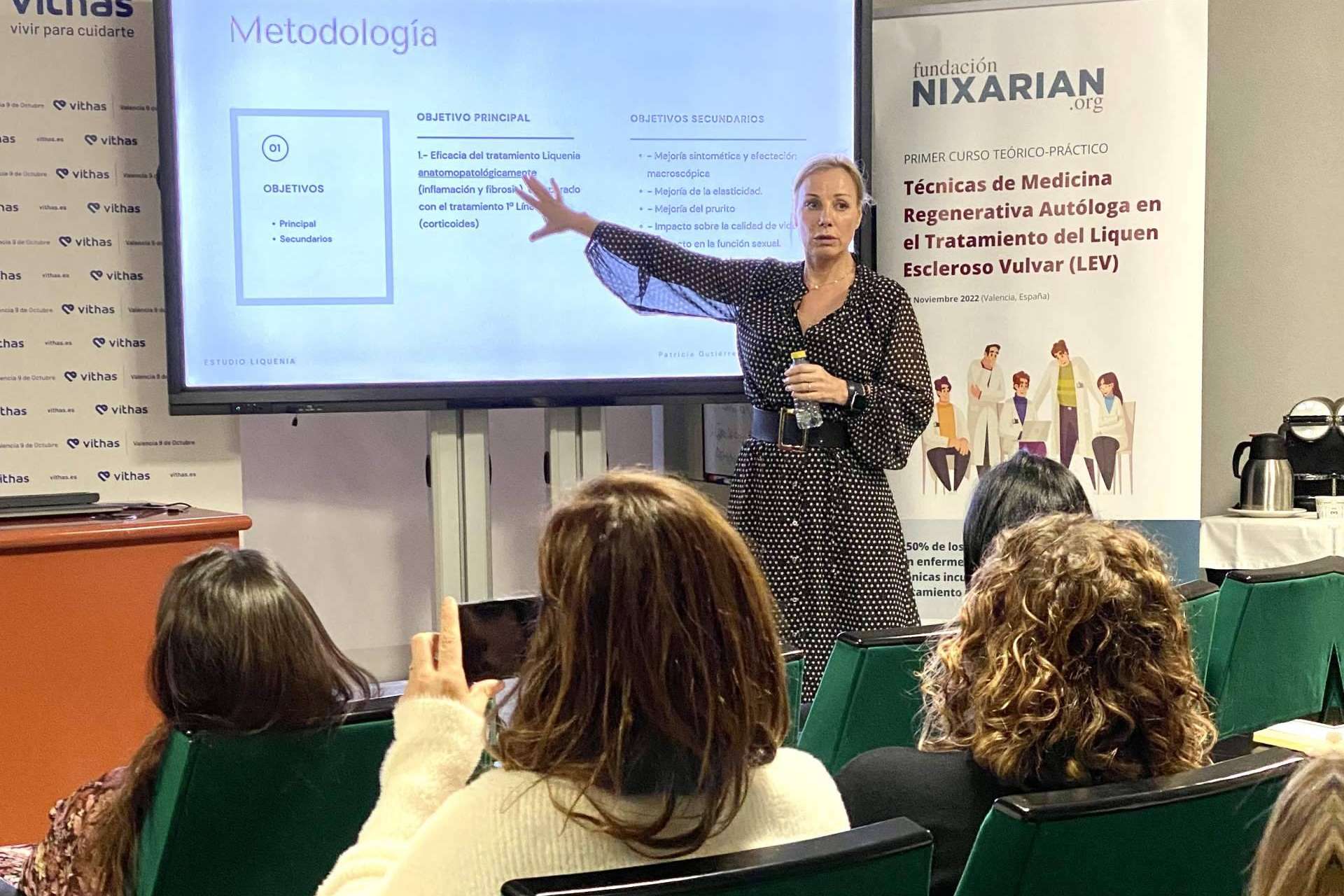Una jornada de éxito en el Primer Curso Teórico-Práctico sobre Técnicas de Medicina Regenerativa Autóloga en el Tratamiento del Liquen Escleroso Vulvar (LEV)