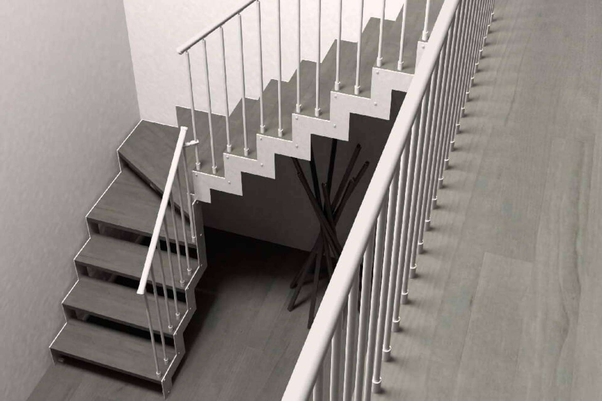 El nuevo producto de Enesca, la escalera de tramos