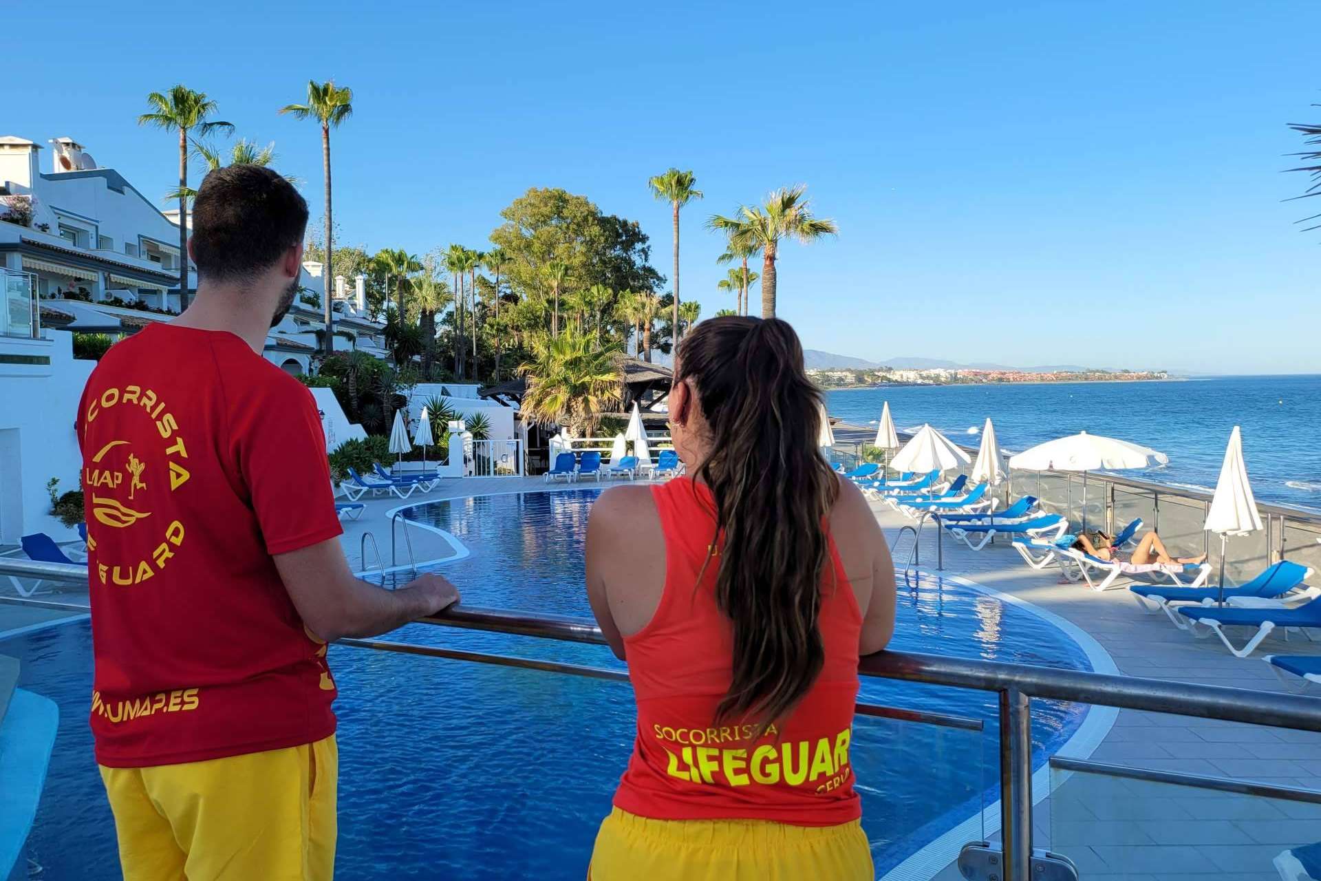La empresa de socorristas UMAP brinda servicios integrales a comunidades de propietarios, complejos hoteleros, parques acuáticos y playas
