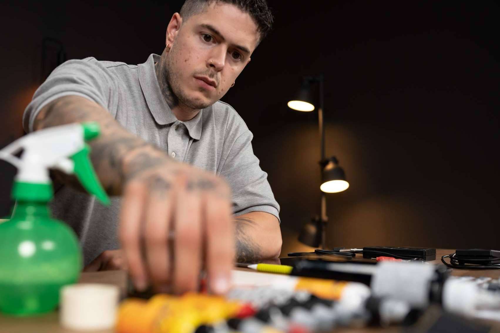 Cursos de tatuaje realista impartidos por el reconocido artista Black Sánchez, en Habbility