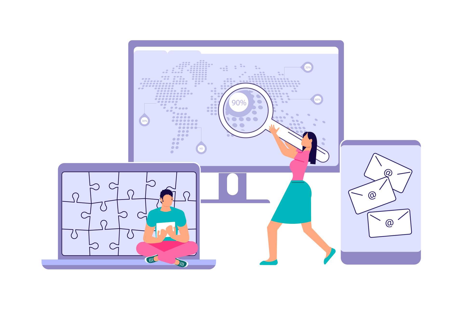 En el ámbito digital existen diferentes tipos de agencias