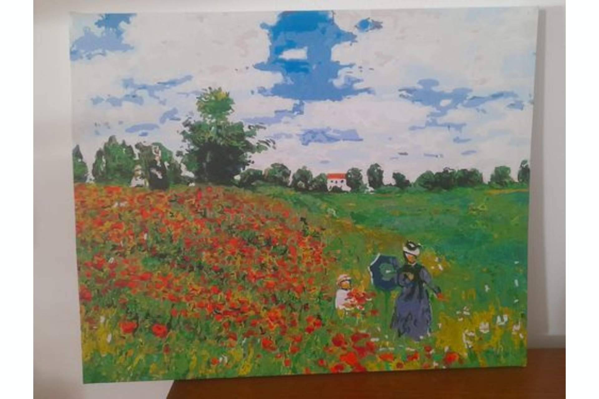 Pintura por números con los kits de Canvas By Numbers