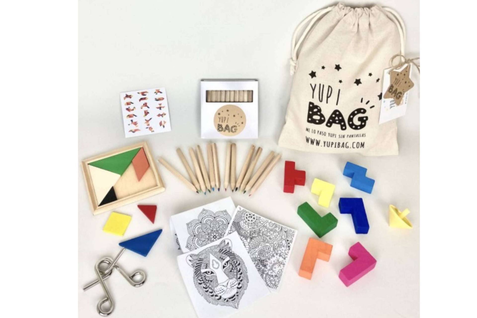 Las bolsitas YupiBag son un regalo de cumpleaños educativo y divertido