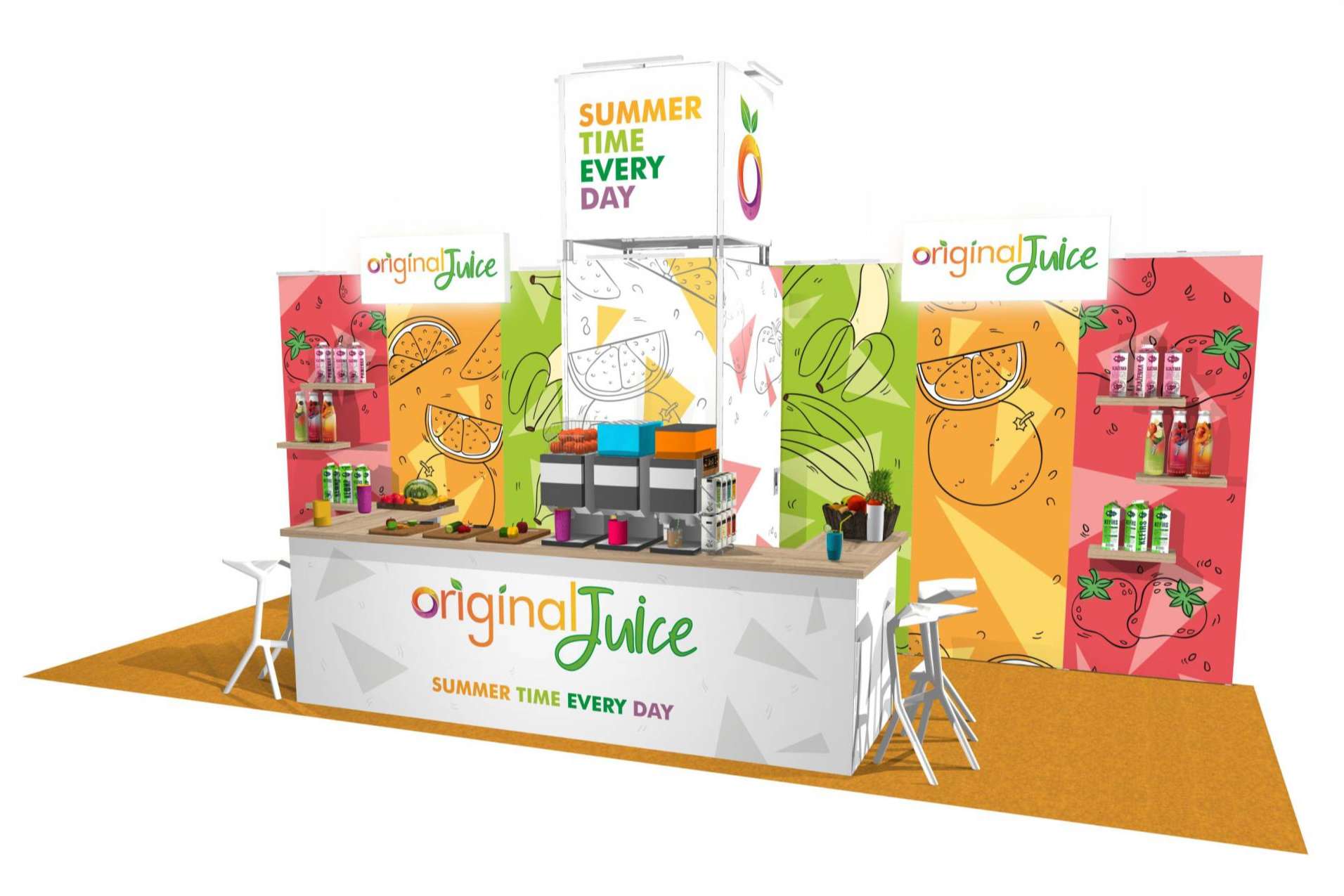 Olika sobre los beneficios de contar con sus stands portátiles