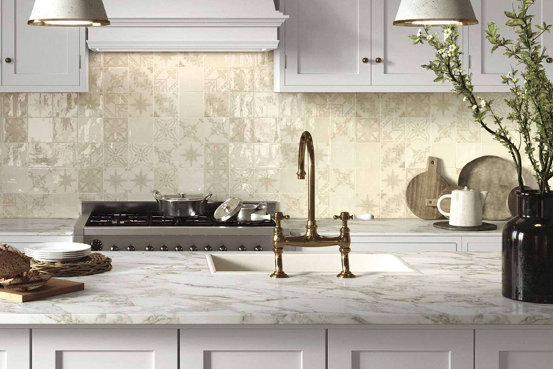 ¿Cuáles son las tendencias en azulejos para cocinas rústicas?