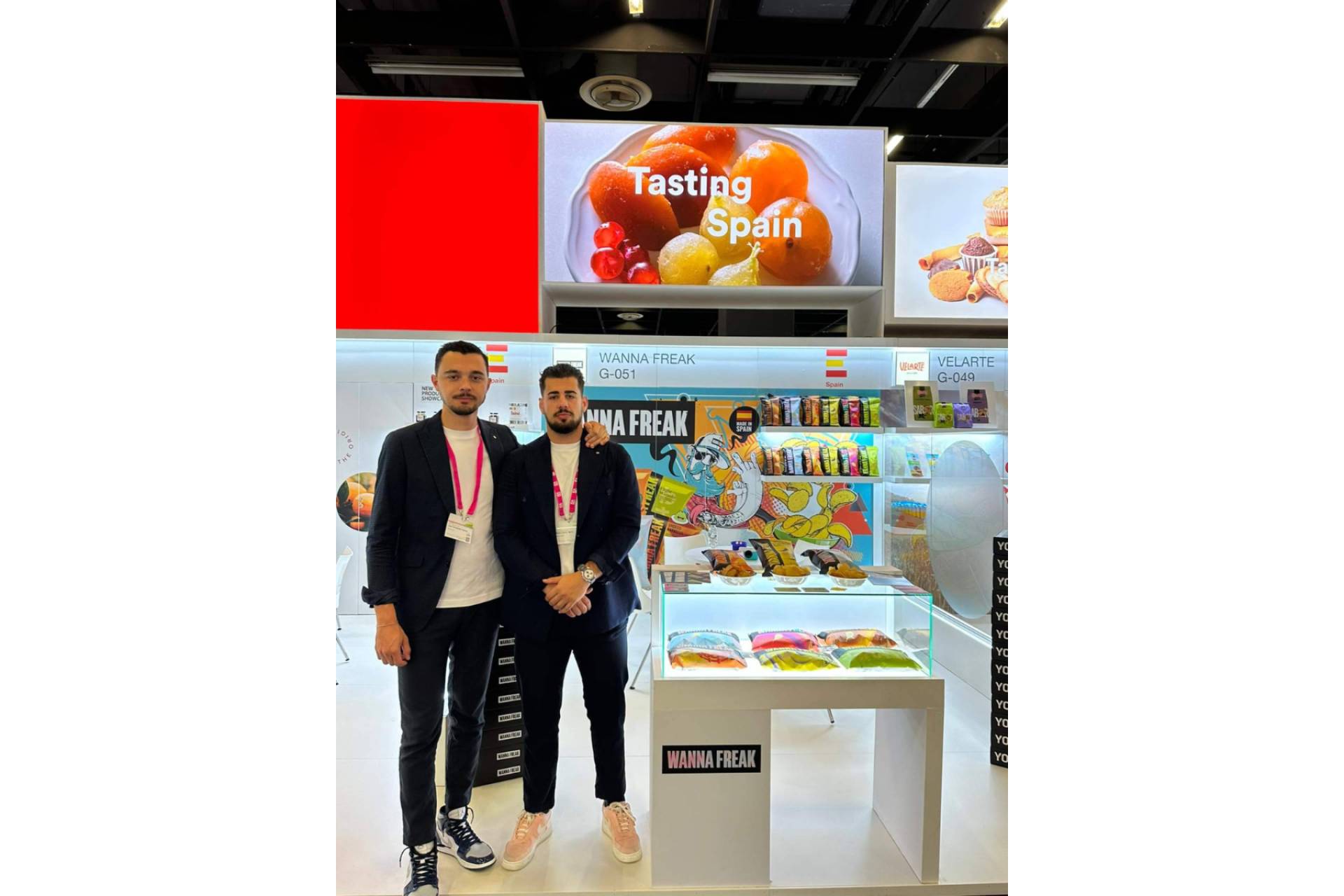 El lanzamiento en la feria ISM de los nuevos sabores de Wanna Freak