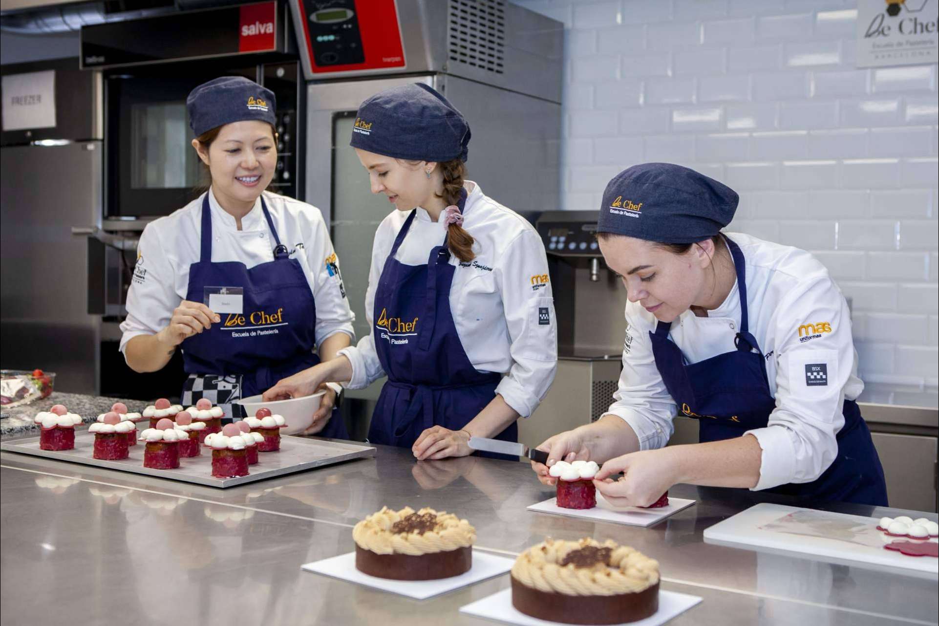 Be Chef ofrece cursos de pastelería en Barcelona de máximo nivel