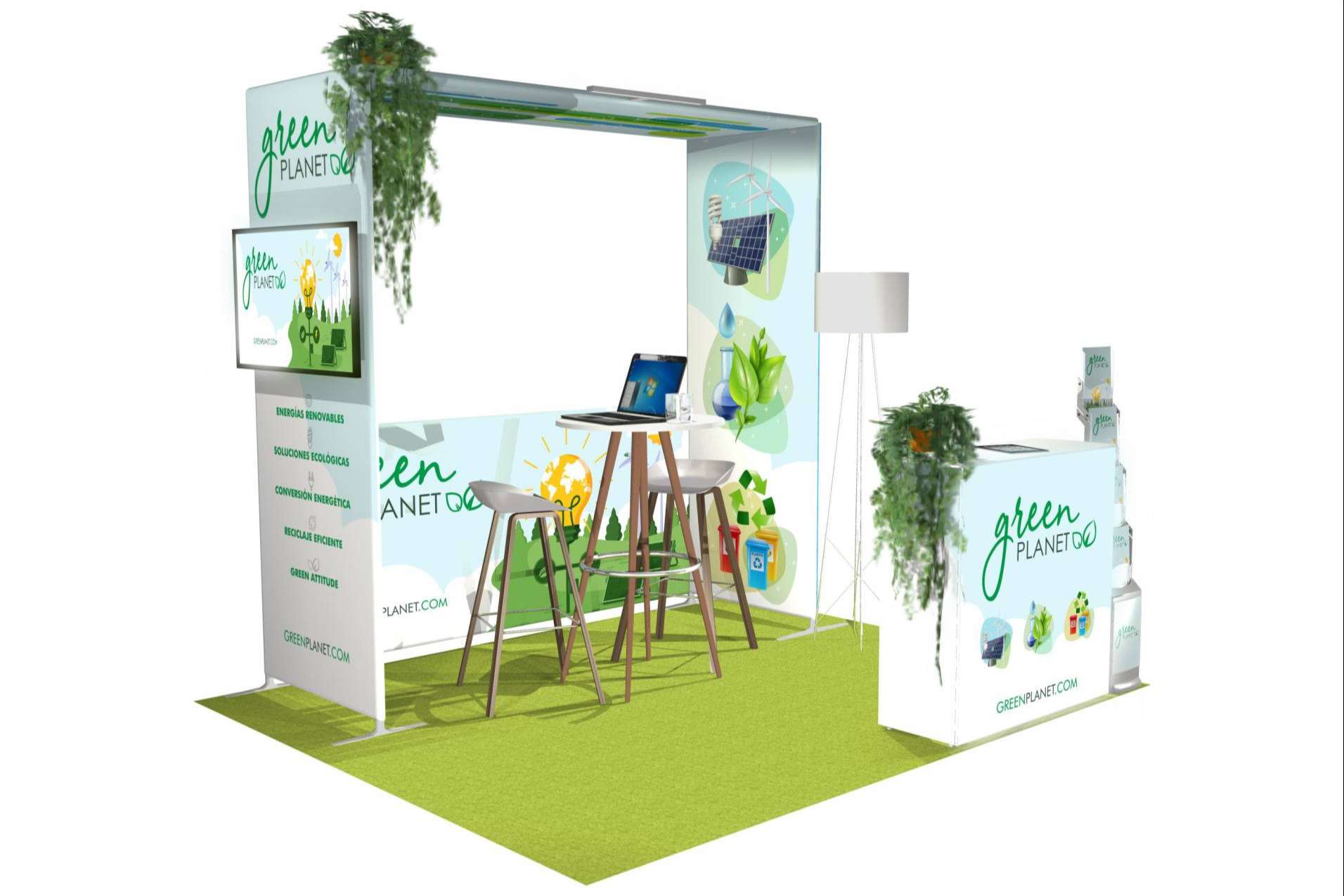 ¿Cuáles son las ventajas de invertir en un stand reutilizable? por Olika Stands