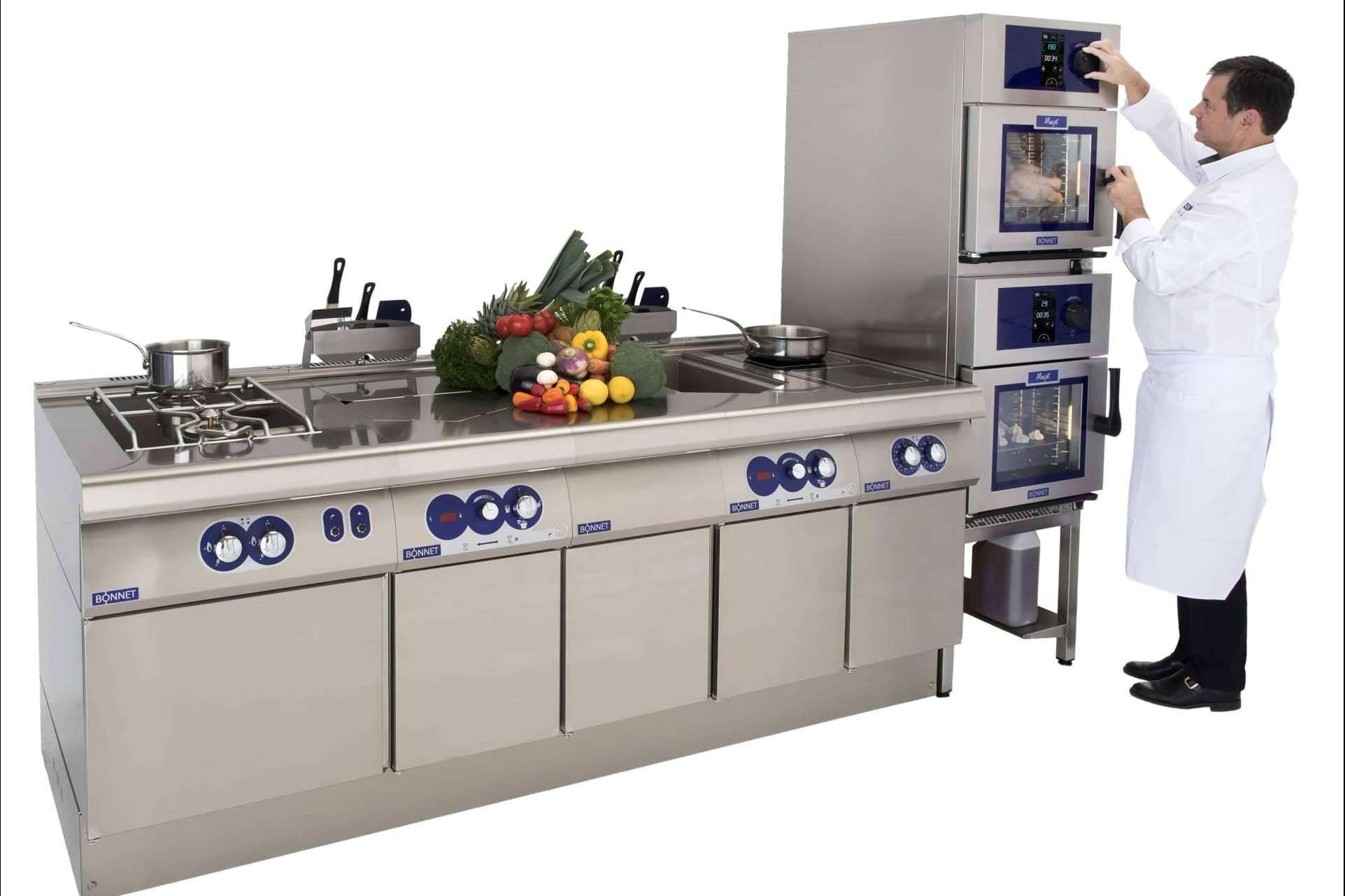 Cocina compacta profesional, la solución para pequeños espacios