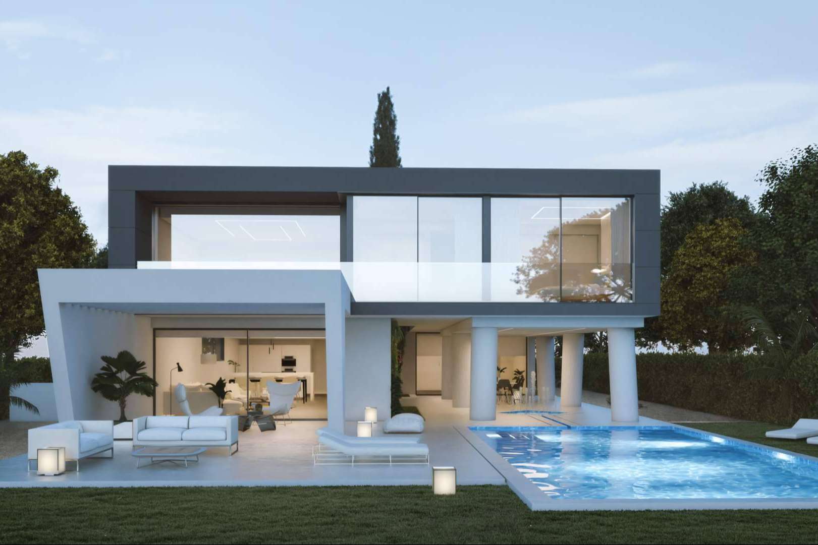 Los diseñadores de casas de lujo de Pacheco Arquitectos