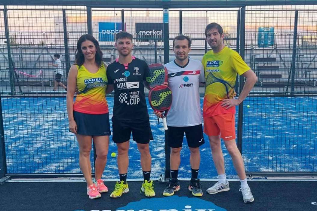 Padel Miraflores patrocina el campeonato de pádel en Zaragoza