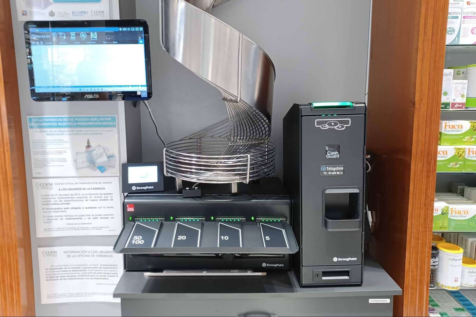 Descubrir por qué cada vez más comercios escogen CashGuard, la caja registradora inteligente de Telsystem