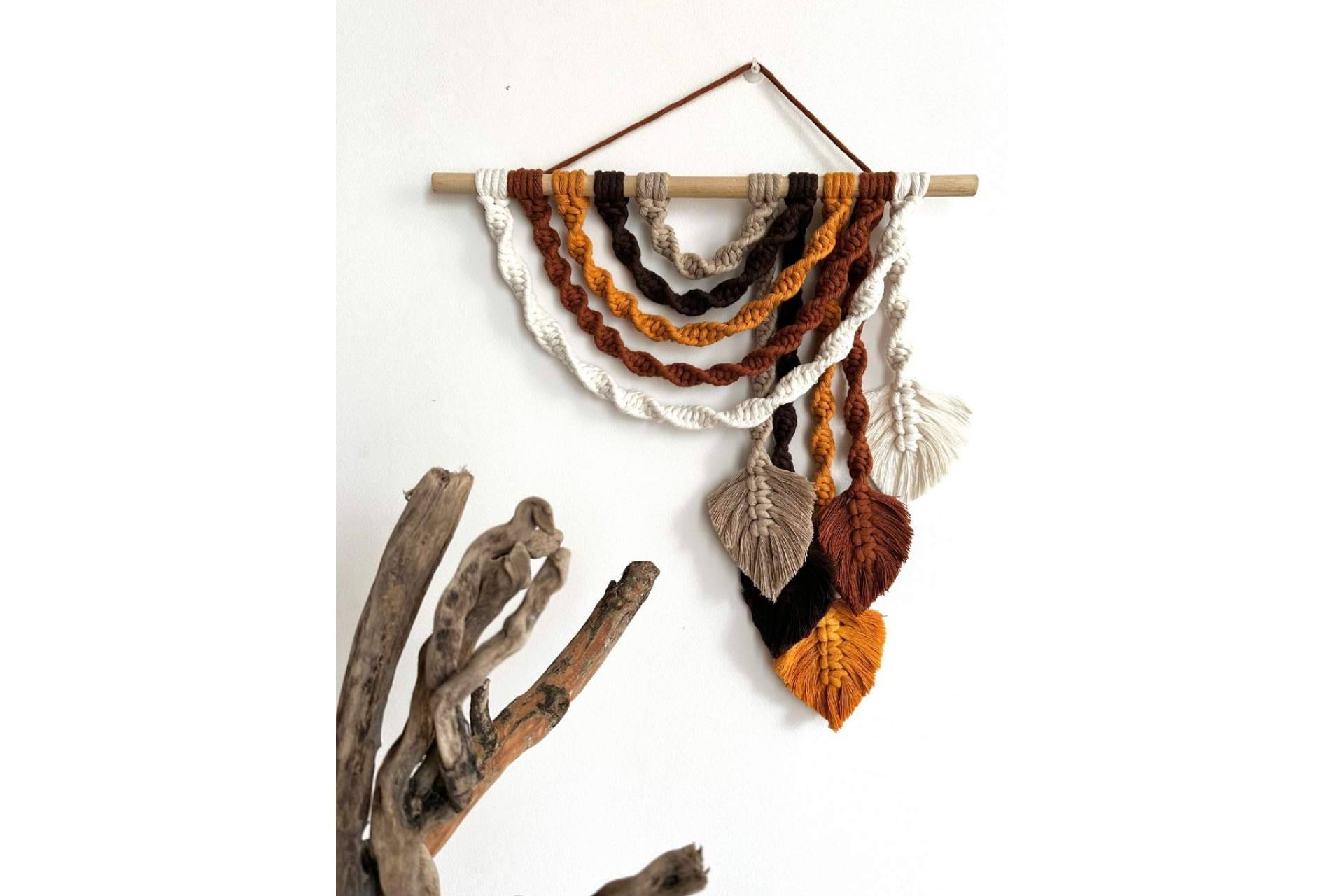 Makrama Macramé ofrece regalos de Navidad con alma para el hogar