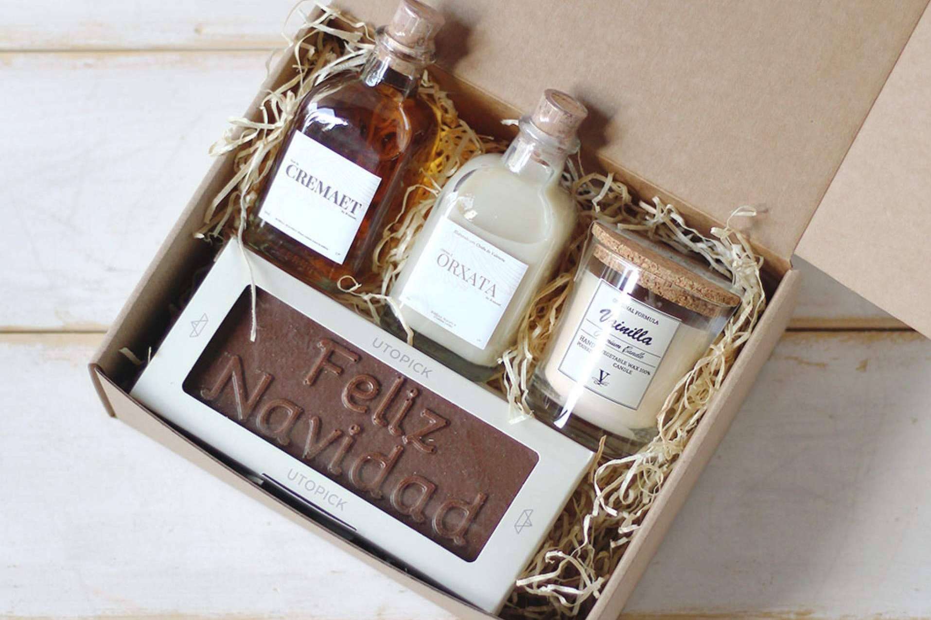 Las cajas de regalo de Navidad para empresas hechas con productos valencianos de Original CV