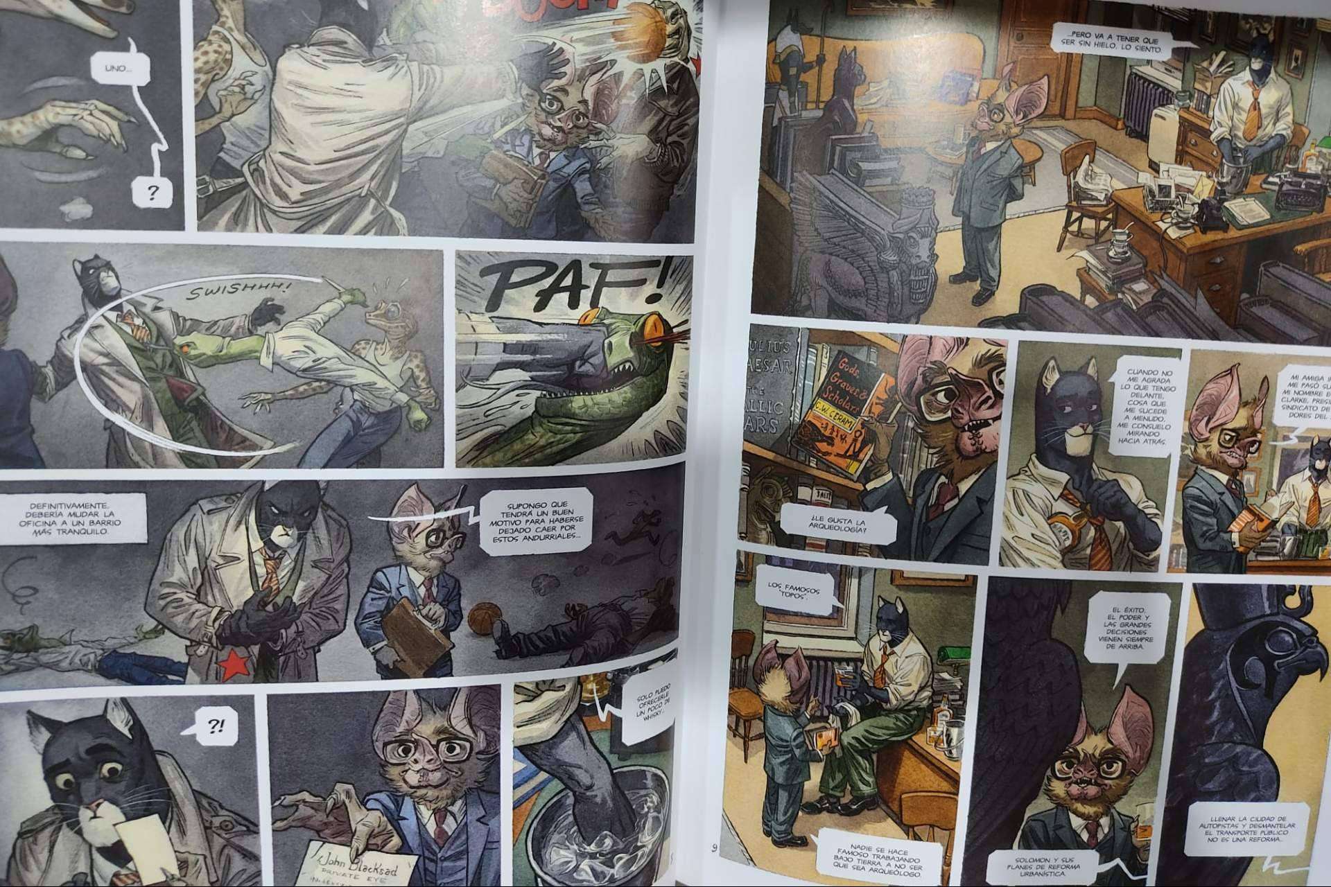 Todo sobre 'Blacksad 7; Todo cae', con Generación X