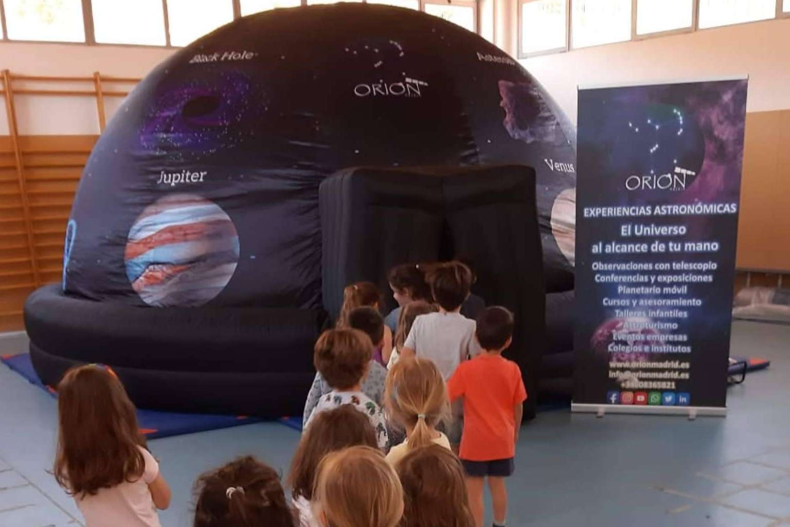 La importancia de la divulgación astronómica en centros educativos, con Orión Madrid Astroturismo