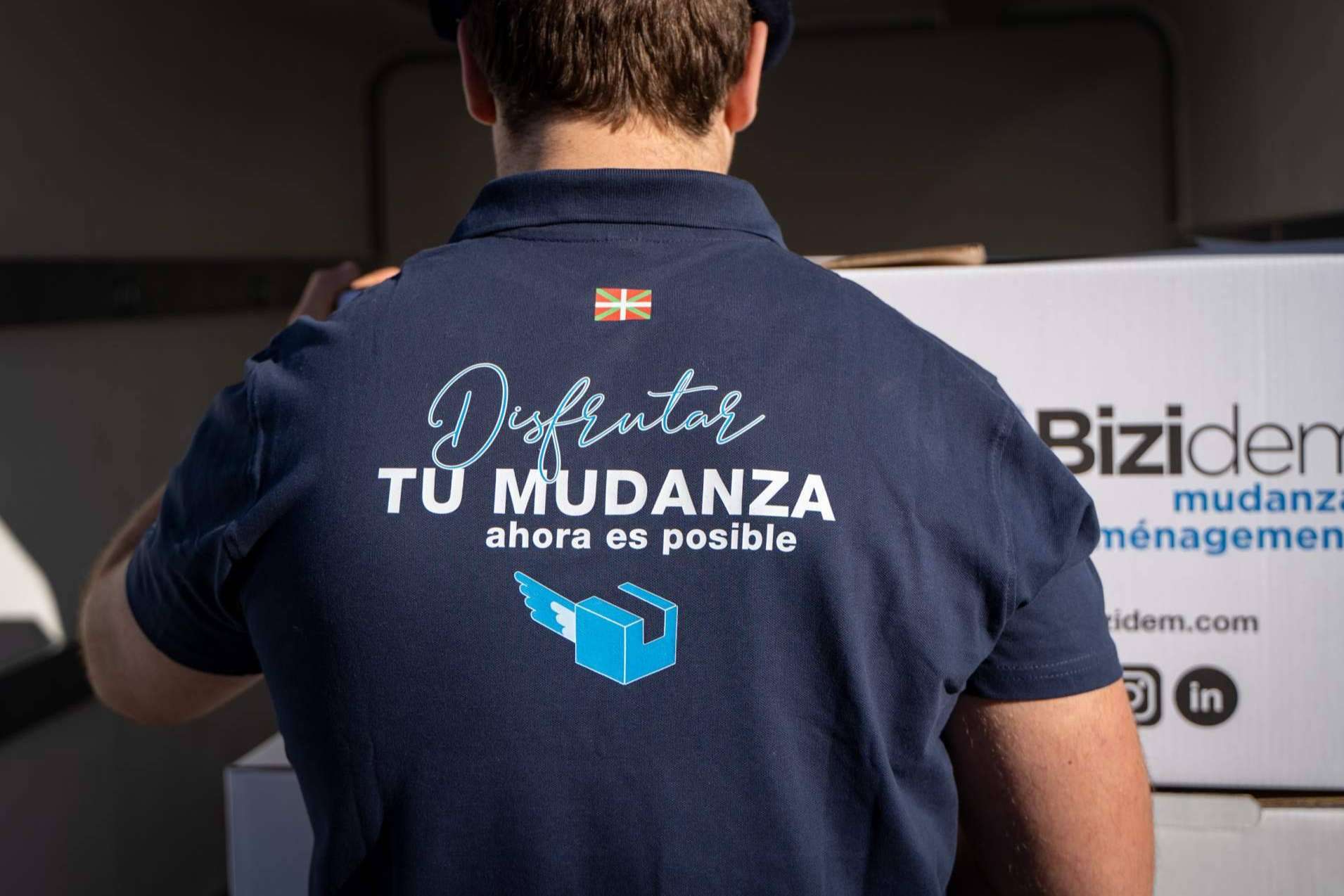 La reinvención del servicio de mudanzas en Bilbao con Steeve de Bizidem
