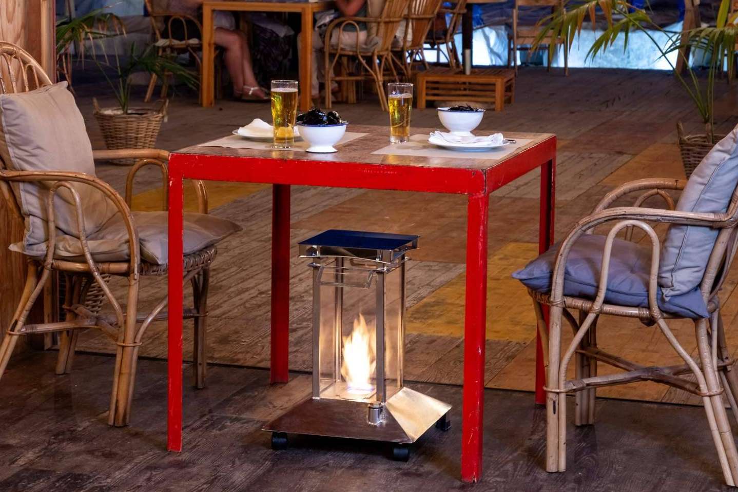 Encontrar la estufa ideal para las terrazas de restaurantes