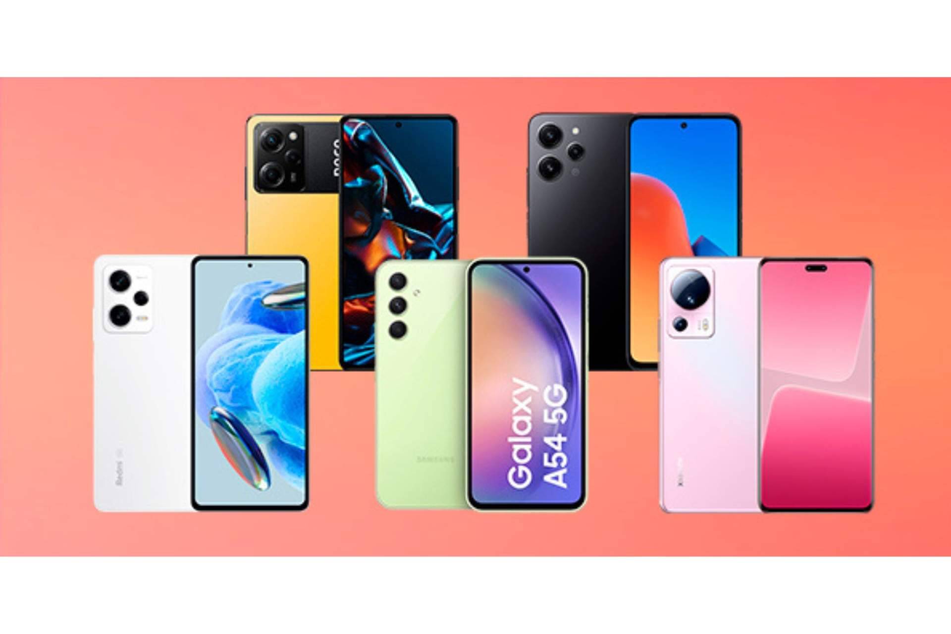 Los móviles más vendidos de las marcas Xiaomi y Samsung en Móviles Top Ventas