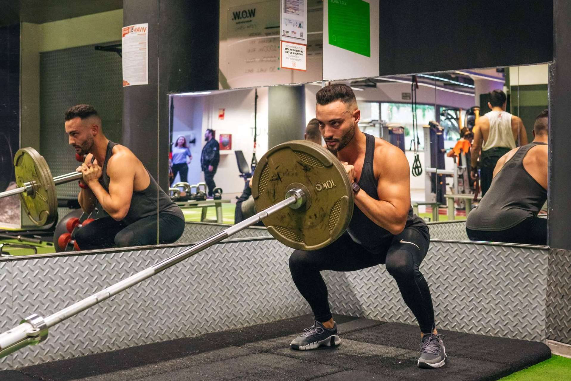 7 zonas diferentes para entrenar en VivaGym