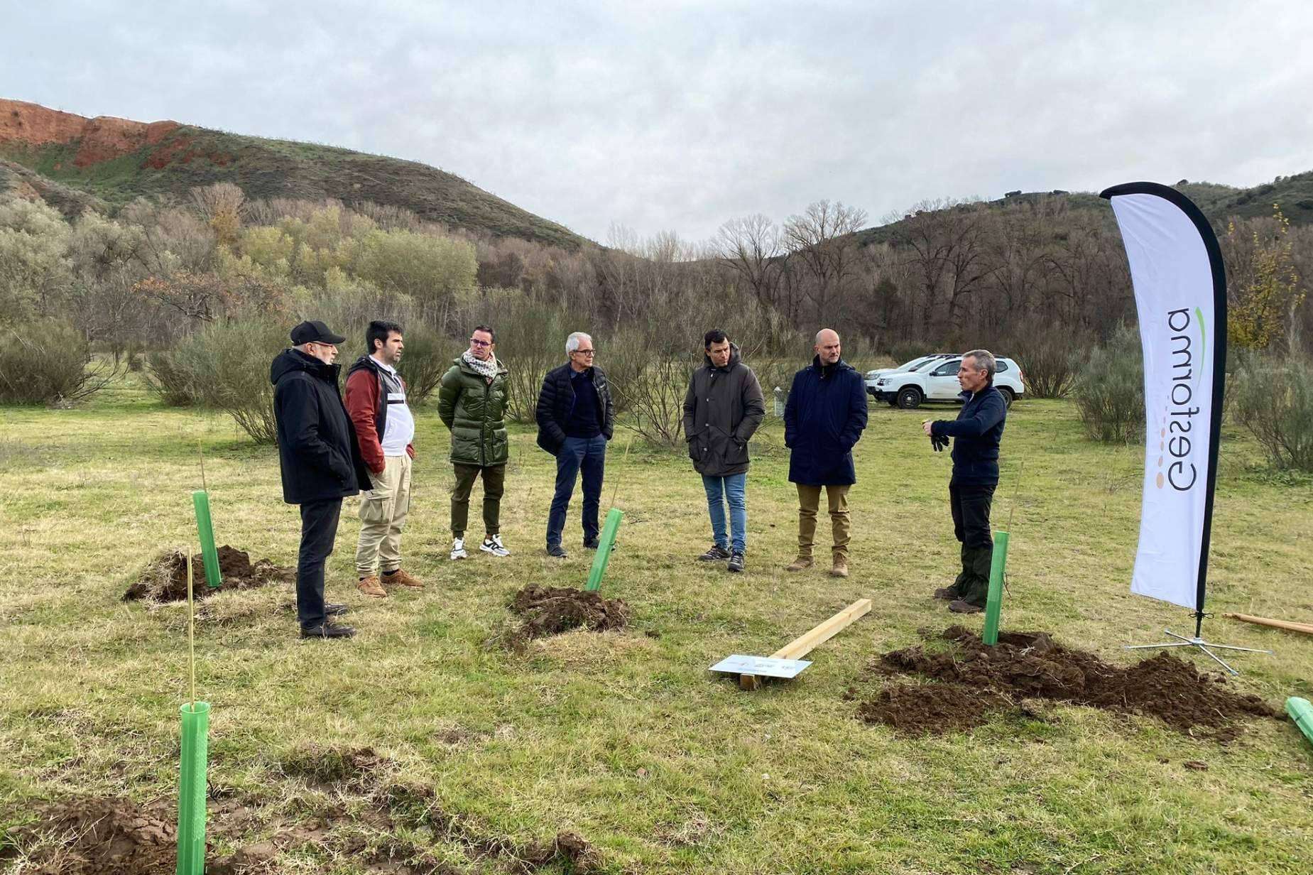 Nuevo bosque en Torremocha de Jarama; Foxy y Fundación Alcoraz