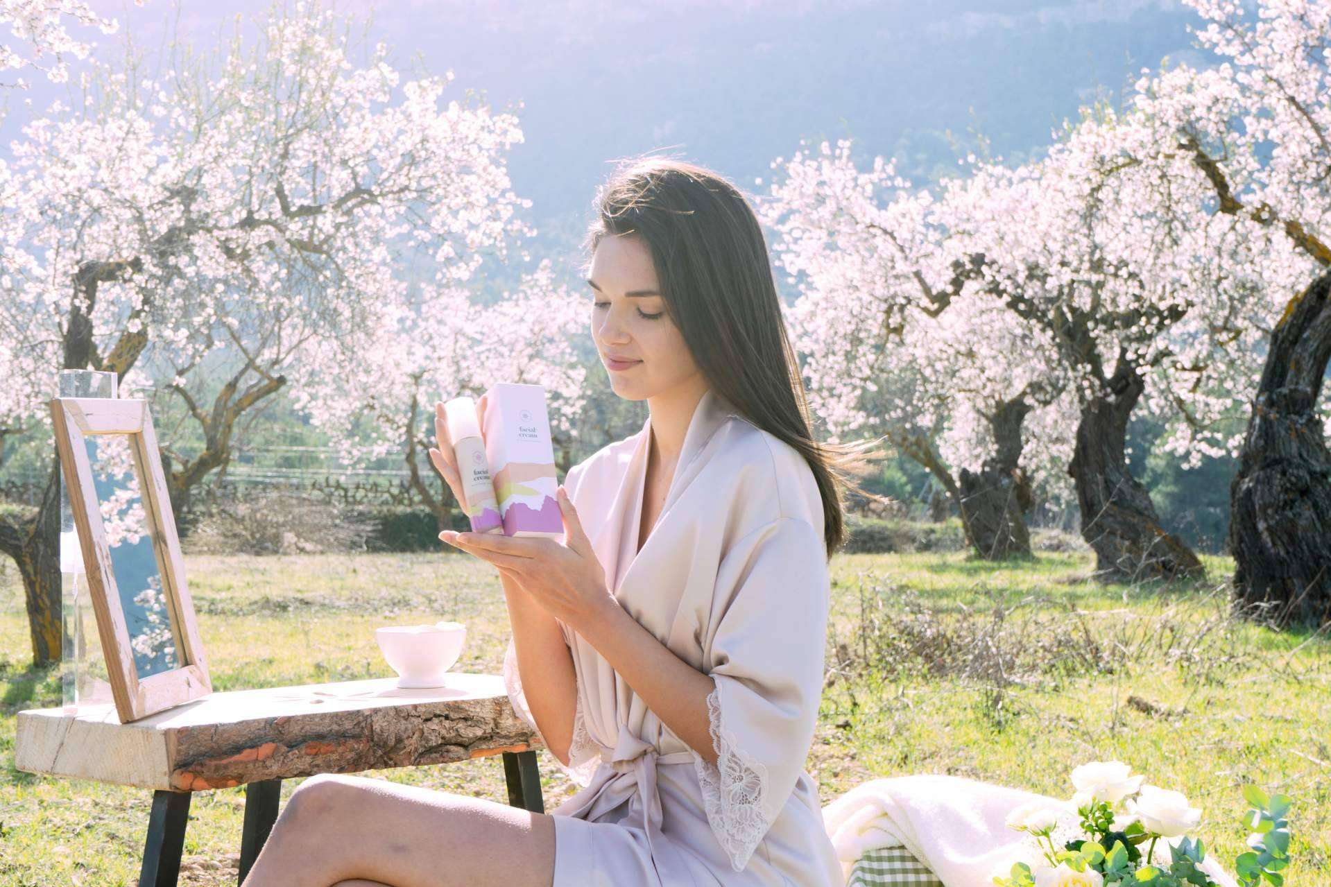 Nina Priorat lanza su nueva crema facial con extracto de uva y avellana