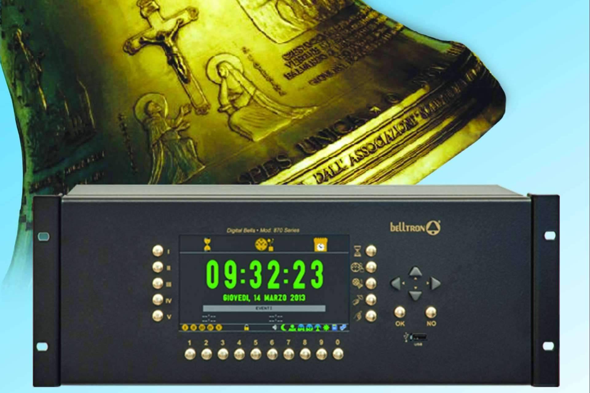 Los sistemas para la automatización de campanas reales de Belltron