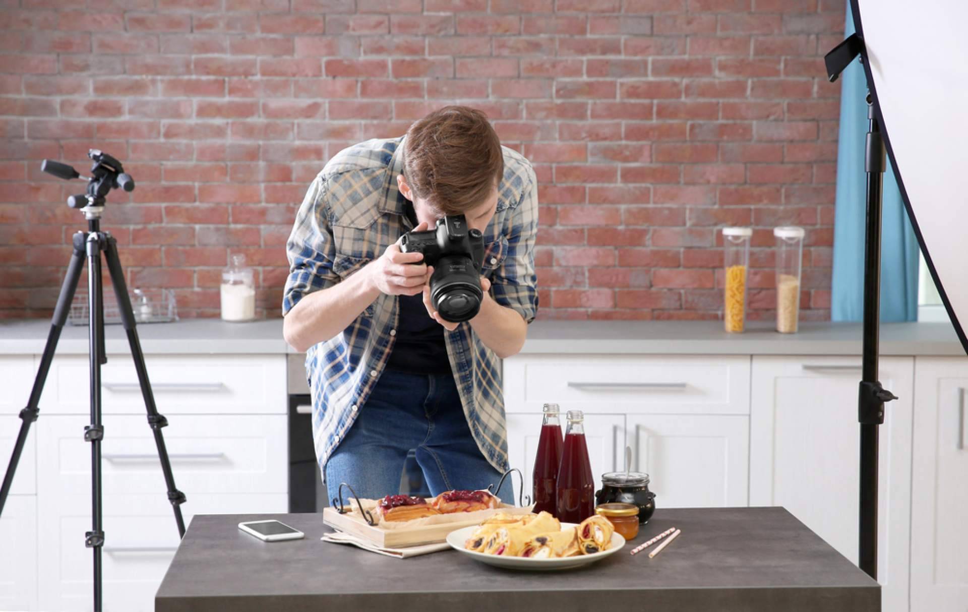 Servicio de fotografía gastronómica y creación de contenido para redes sociales