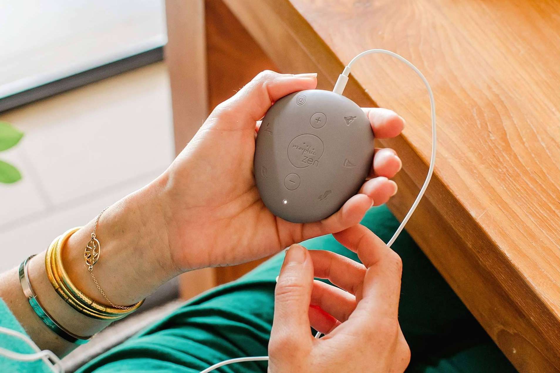 Morphée ayuda a controlar el estrés en un instante con su dispositivo de meditación