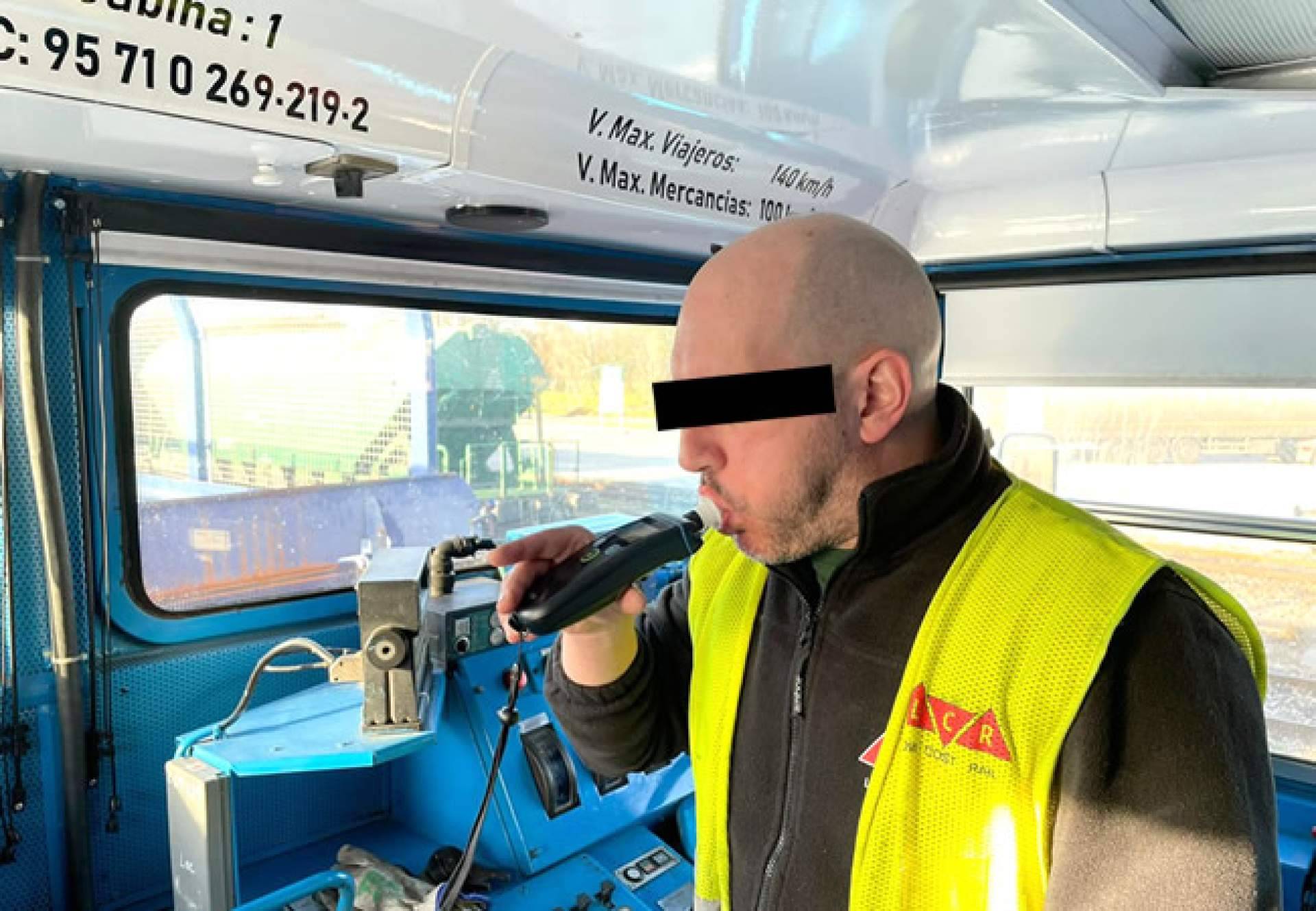 EnferPuntual y su servicio de detección de alcohol y drogas para maquinistas ferroviarios