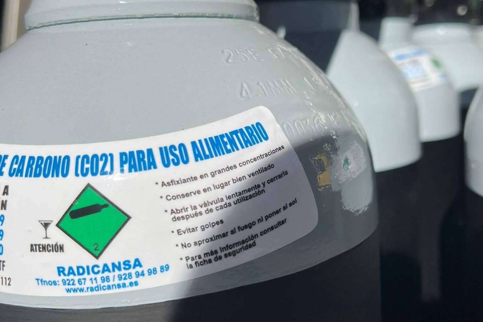 Especialista en distribución de gases alimentarios para cerveza, con Radicansa