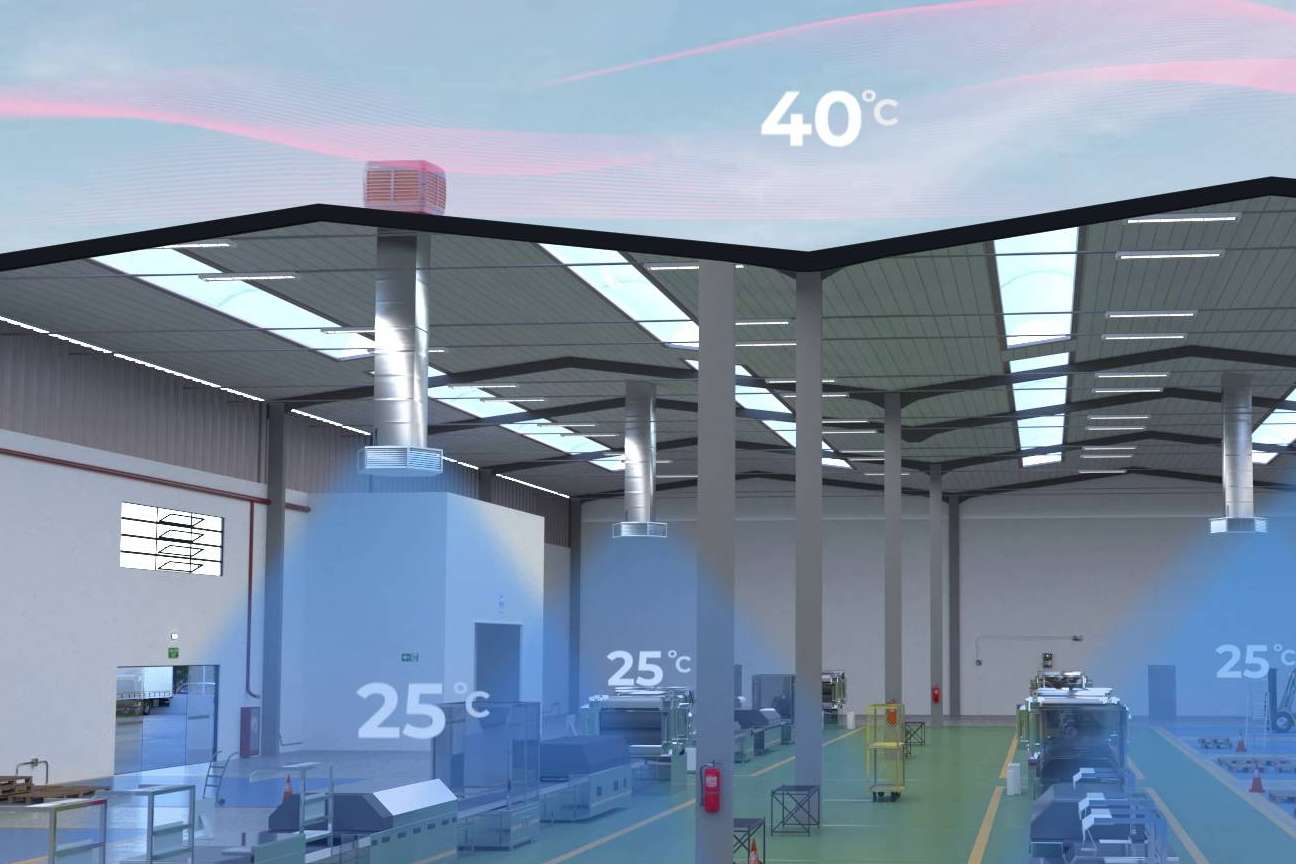 Las soluciones que ofrece Evaporalia para la climatización de grandes espacios