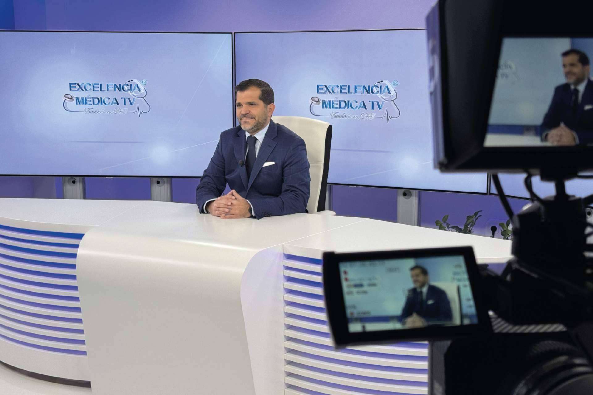 Entrevista a Ricardo Rosende, director en Excelencia Médica TV, el canal de comunicación sanitario